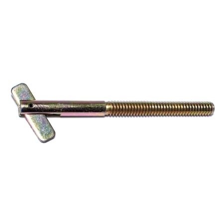Midwest Fastener Screw Anchor, 3-1/4" L, Steel, 6 PK 38763